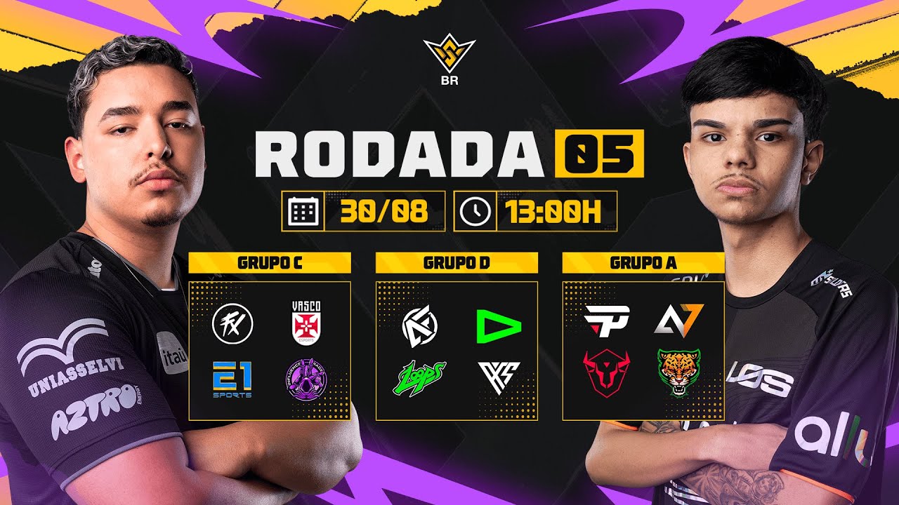 🚨 FFWS BR | SPLIT 2 🏆 RODADA 5 - GRUPOS C, D e A  | FREE FIRE AO VIVO🚨 #freefire