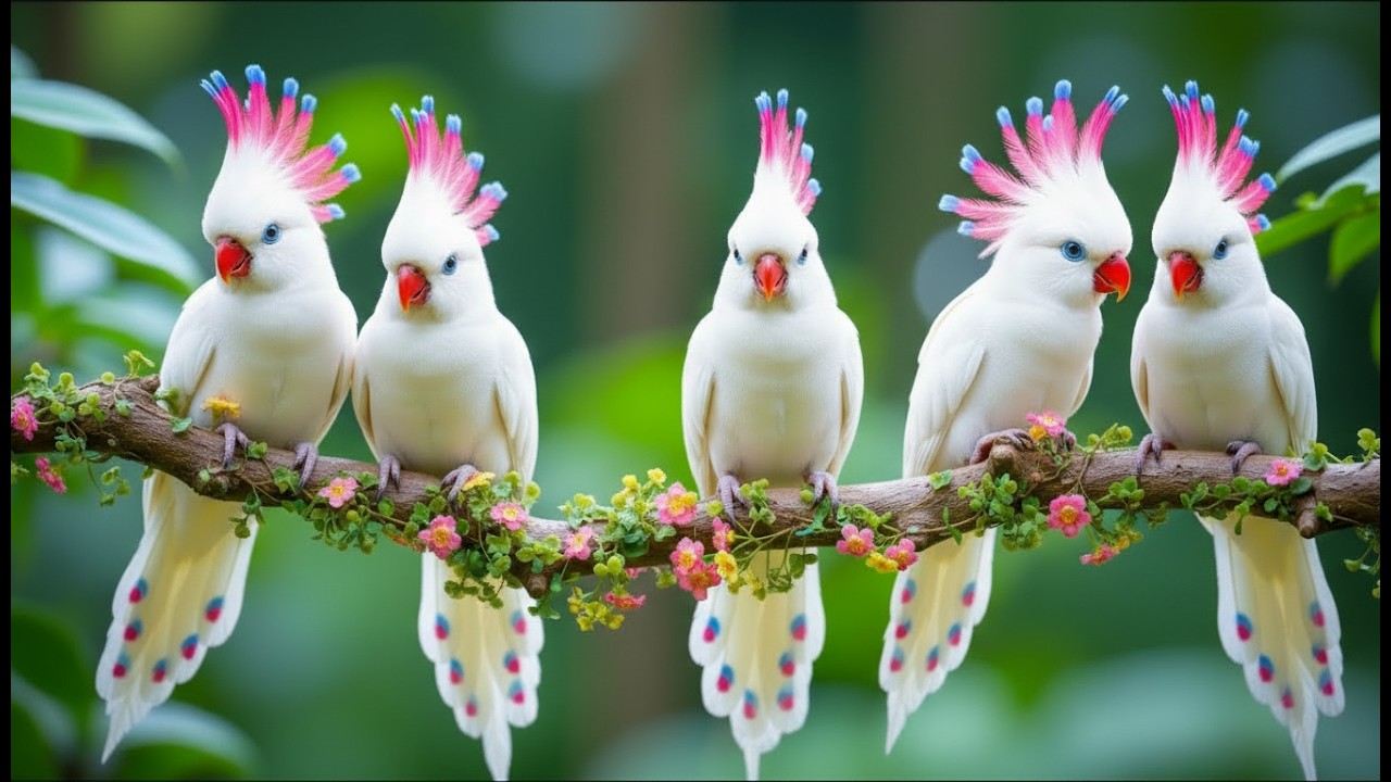 🌺 Dreamy Piano and Birdsong: Calm Your Thoughts and Ease Tension for Quiet Study Time 🌸🕊️🍃