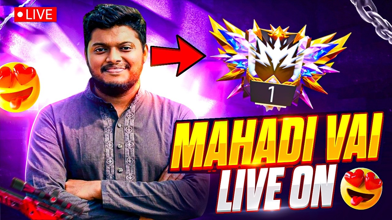 New Grandmaster Top 1 Push V Badge Lobby ❤ FF LIVE ✌ Free Fire LIVE! #ff #freefire #mahadivaiff