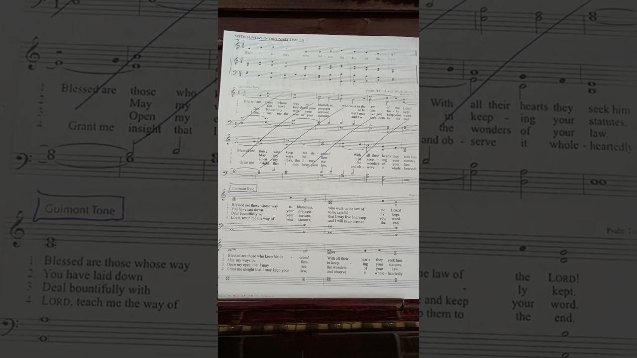 6th Ordinary A Psalm BASS 