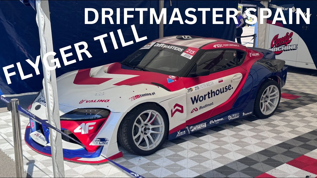 FLYGER TILL DRIFTMASTERS SPAIN