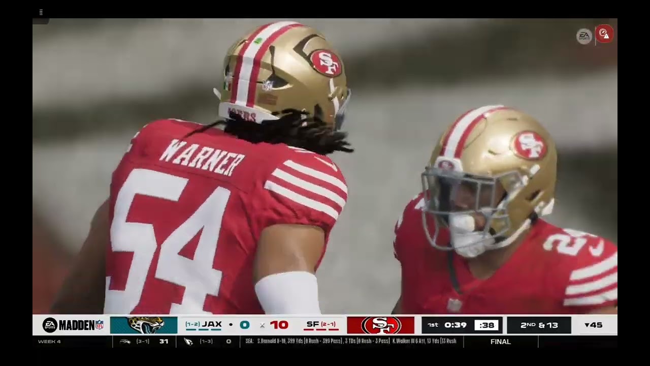 Jaguars at 49ers 