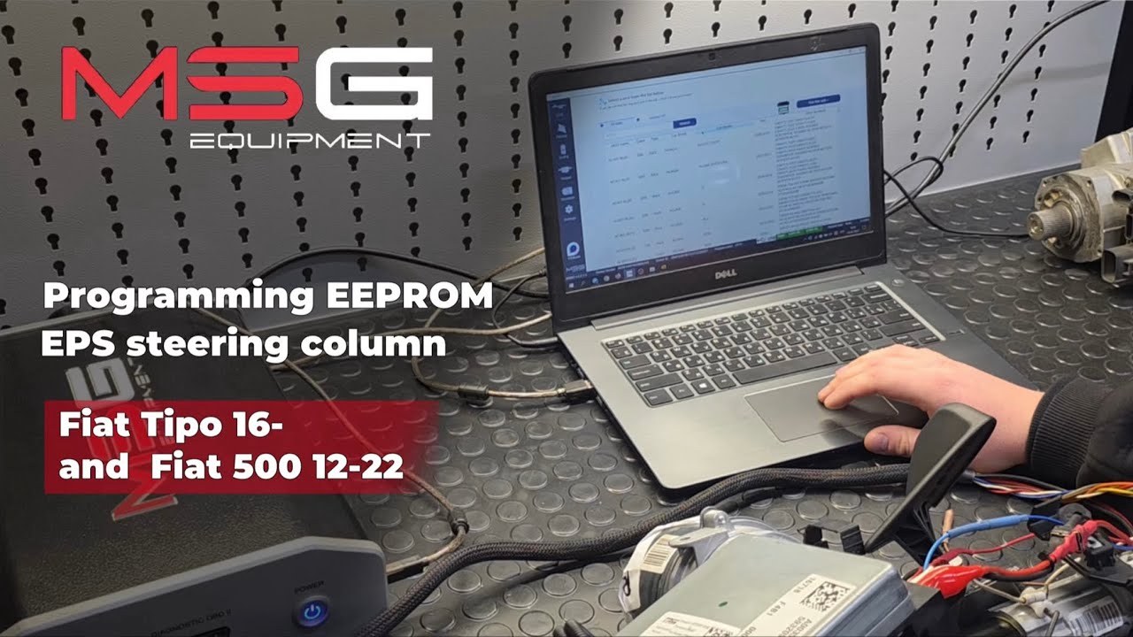 Ремонт колонки EPS и программирование EEPROM с помощью MS561 PRO!!