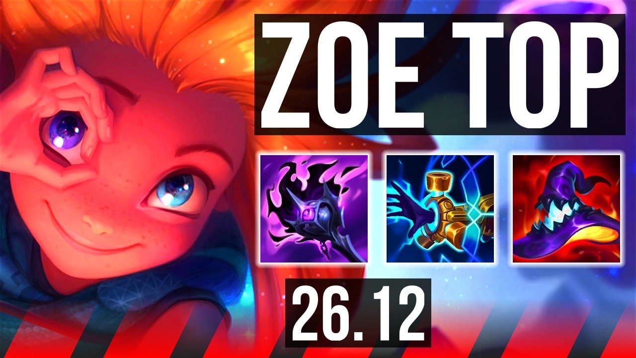 ZOE vs MORDEKAISER (TOP) | Deathfire Touch | KR Master | 26.12