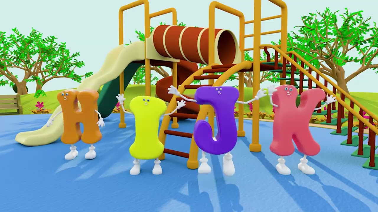 ABC Song 3D Animation for Preschoolers | Kids Educational Content Animation by Brinysoft