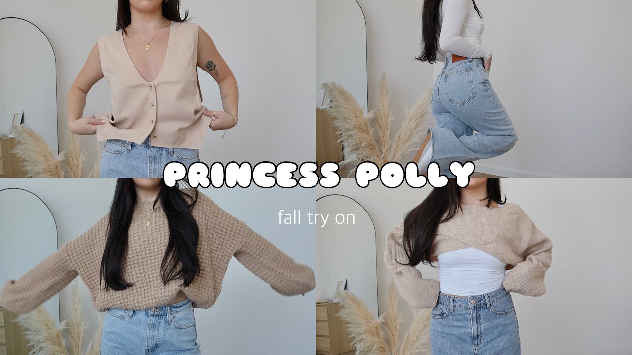 Princess Polly Fall Haul 2023 \\ Fall Transitional Outfit Ideas and Princess Polly Discount Code!