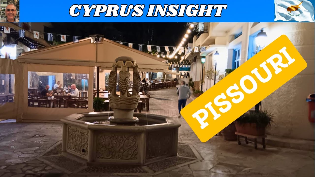 Pissouoi Cyprus the Perfect Place for an Evening Out.