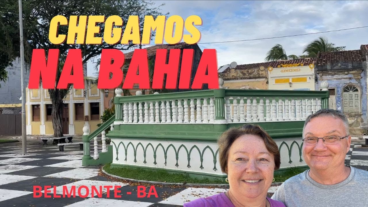 Ep.  21 - Fomos PARAR na PRAIA - Belmonte BAHIA - Camping