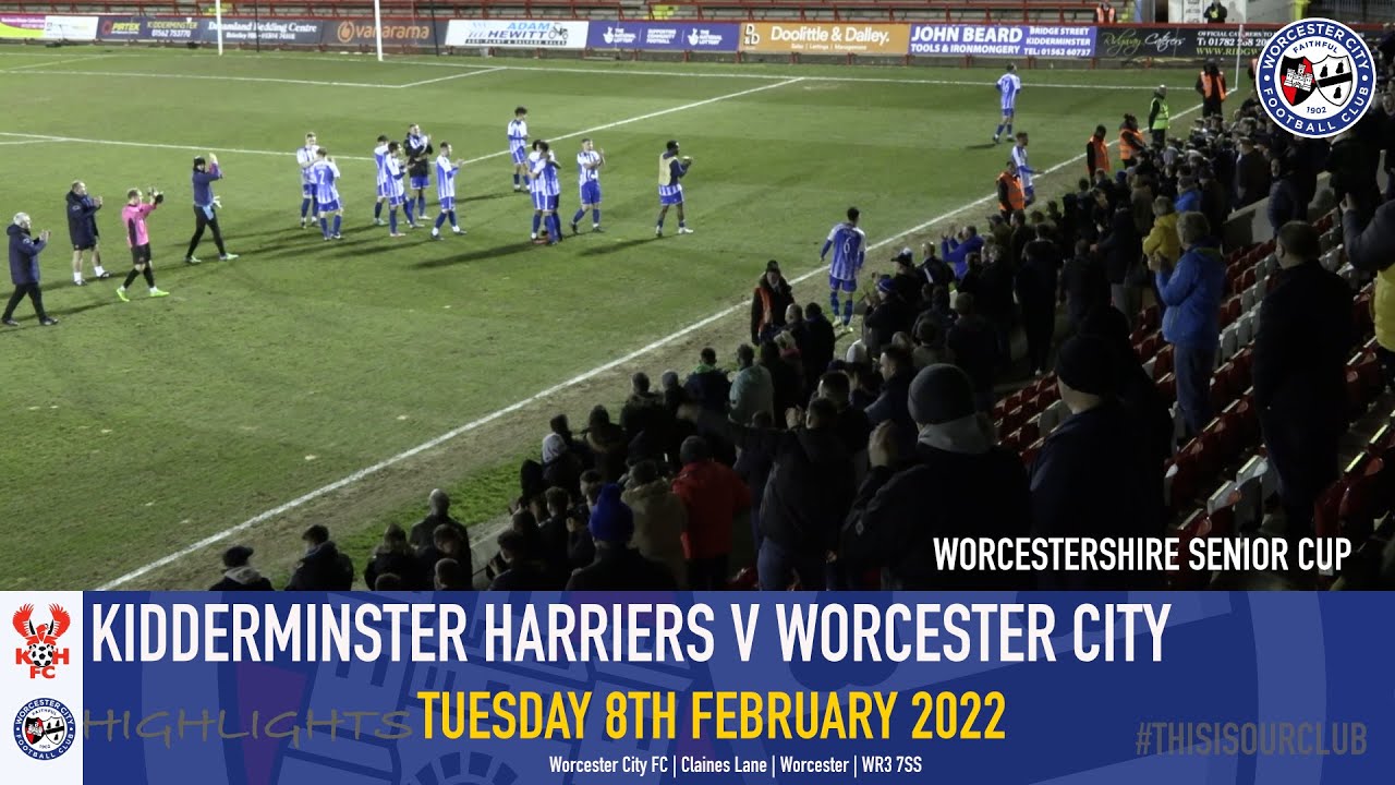 Kidderminster Harriers 1 Worcester City 3