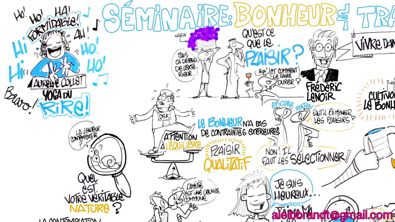 Conférence du Philosophe Frederic LENOIR lors du séminaire Bonheur & Travail de Rennes