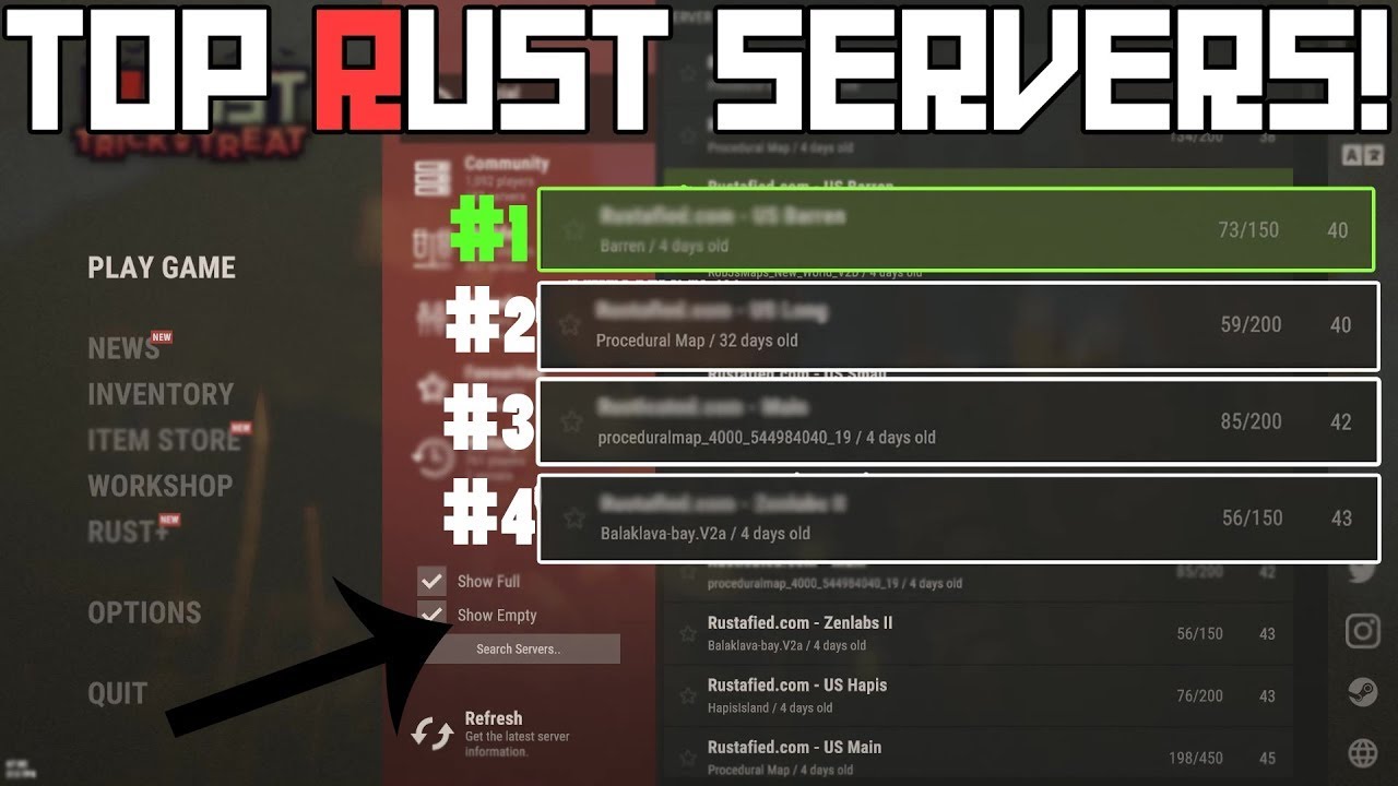 RUST | SUNUCU REHBERİ | EN İYİ SUNUCU HANGİSİ | RUST T&Uuml;RK&Ccedil;E