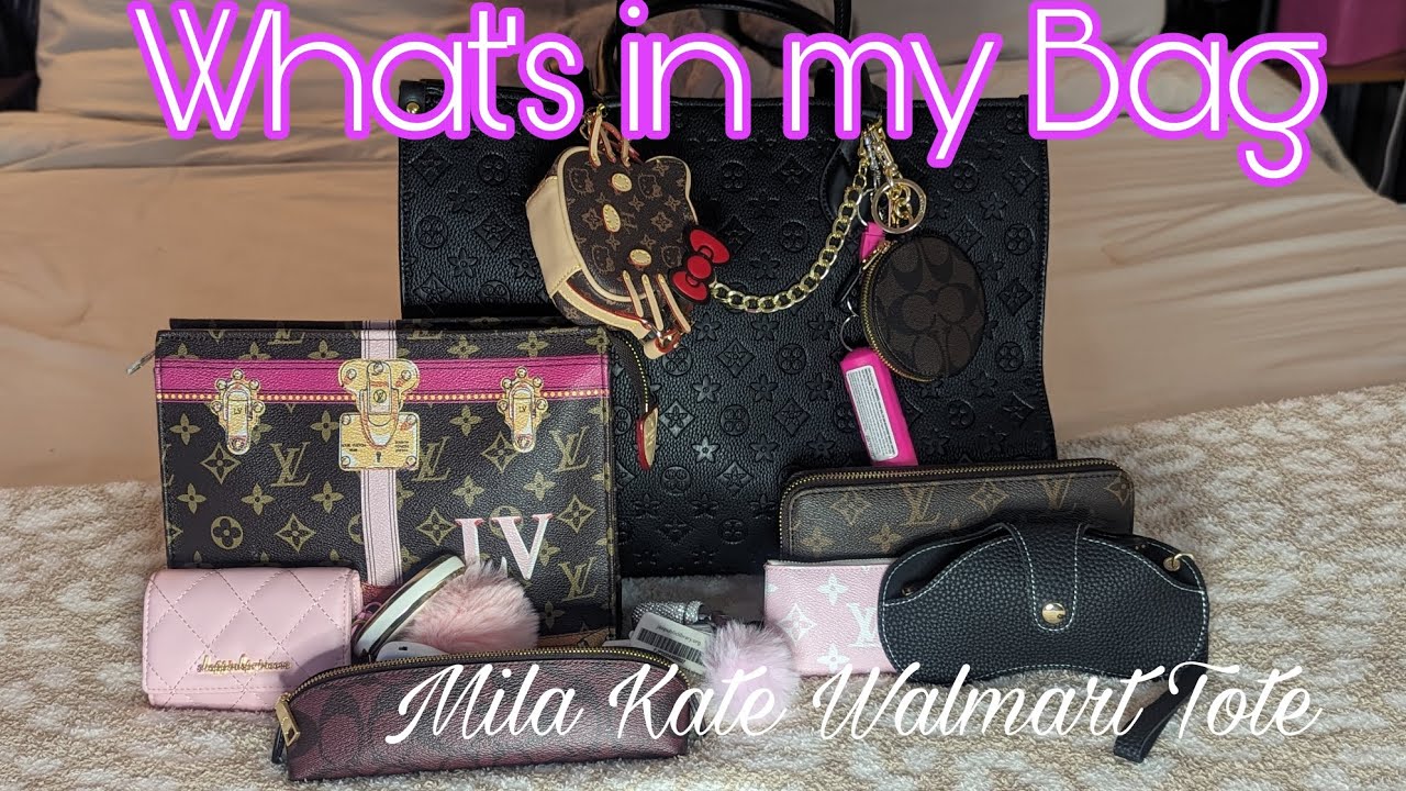 What's in my Bag | Mila Kate Walmart Tote| Kay Flight Unrooted