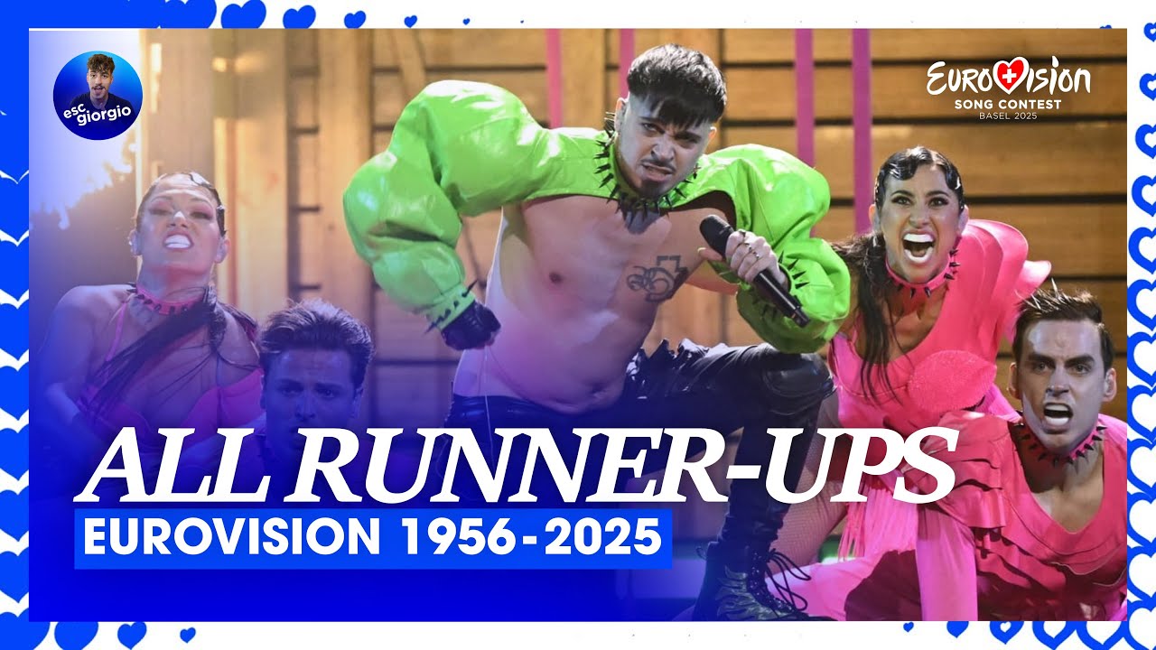 All Runner-Ups 🥈 of Eurovision Song Contest (1956-2025)