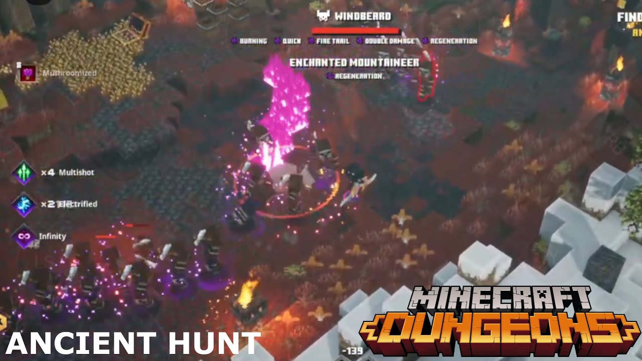 Minecraft Dungeons | Gameplay Walkthrough  | Ancient Hunt II !