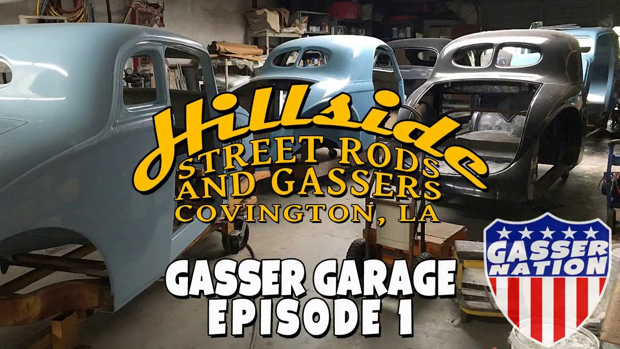 Гараж Гассера, эпизод 1, Hemi Willys Heaven, Hillside Streetrods и Gassers Louisiana