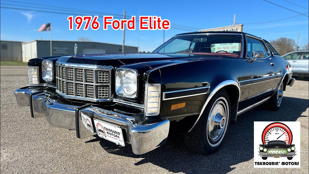 1976 Ford Elite SOLD by Takrourin’ Motors LLC.