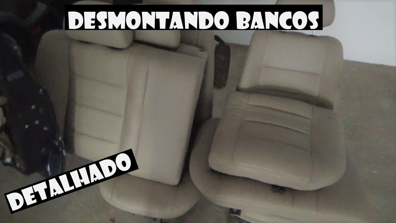 Como Desmontar os Bancos do Golf Mk3 ►RobFilms