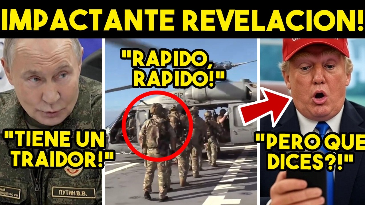 TRUMP HELADO! RUSIA SUELTA LA SOPA. ACUSAN TRAICION EN CASA BLANCA. NO LO PUEDE CREER. HOY
