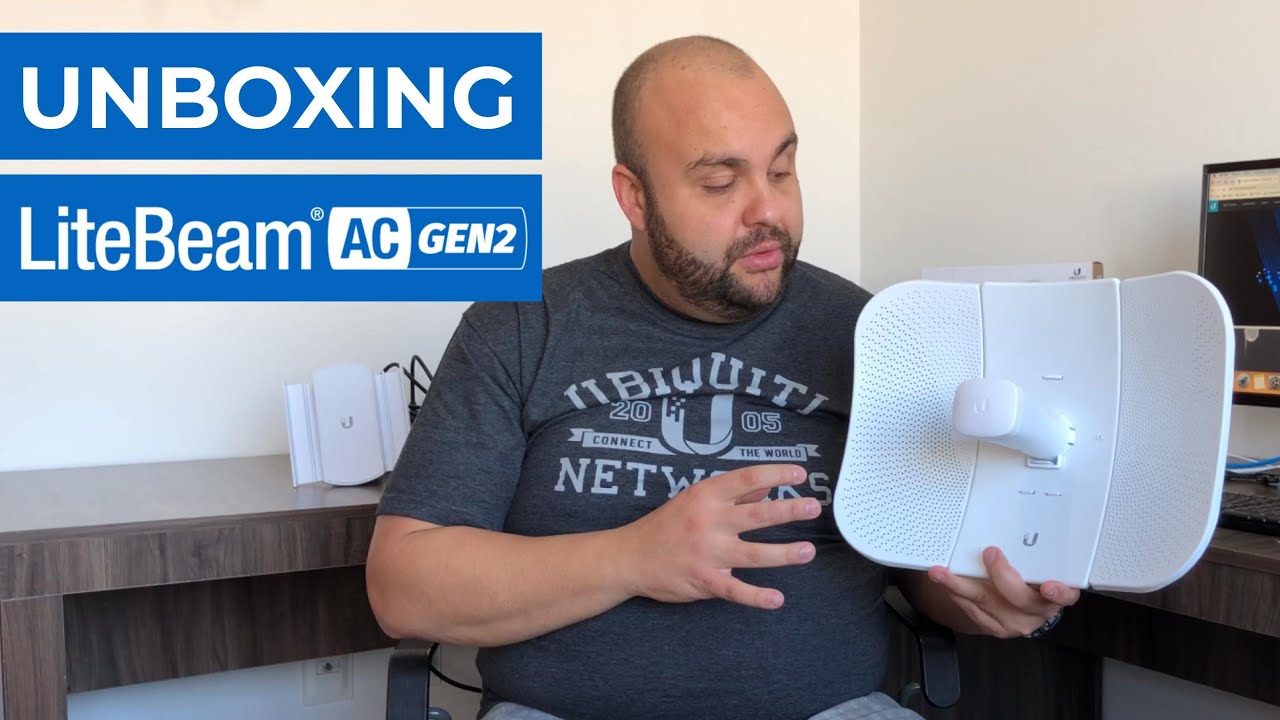 Unboxing LiteBeam AC Segunda Geração