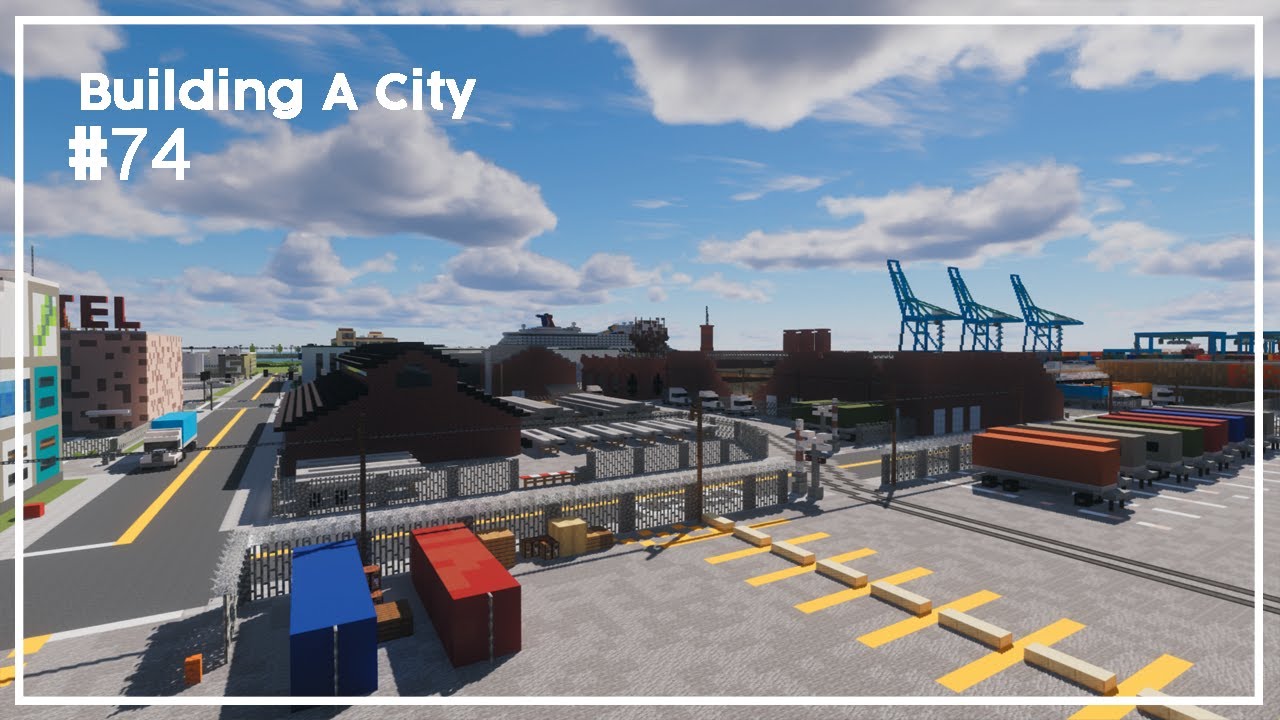 Building A City #74 // Industrial Area 2.0 // Minecraft Timelapse