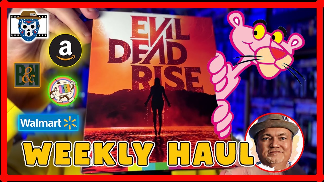 MOVIE HAUL | New HORROR from ARROW VIDEO | LIONSGATE LIMITED Steelbook | Pink Panther 4K Blu Rays