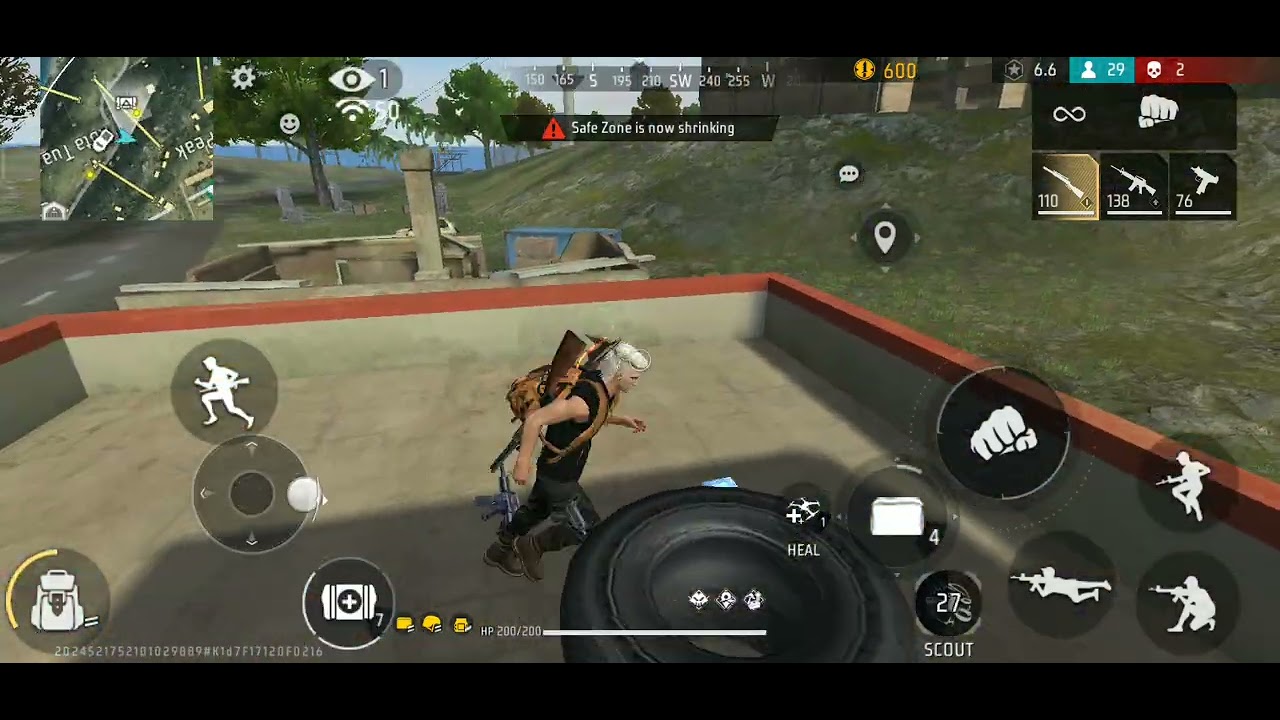 Free fire headshot match #freefire #garenafreefire 