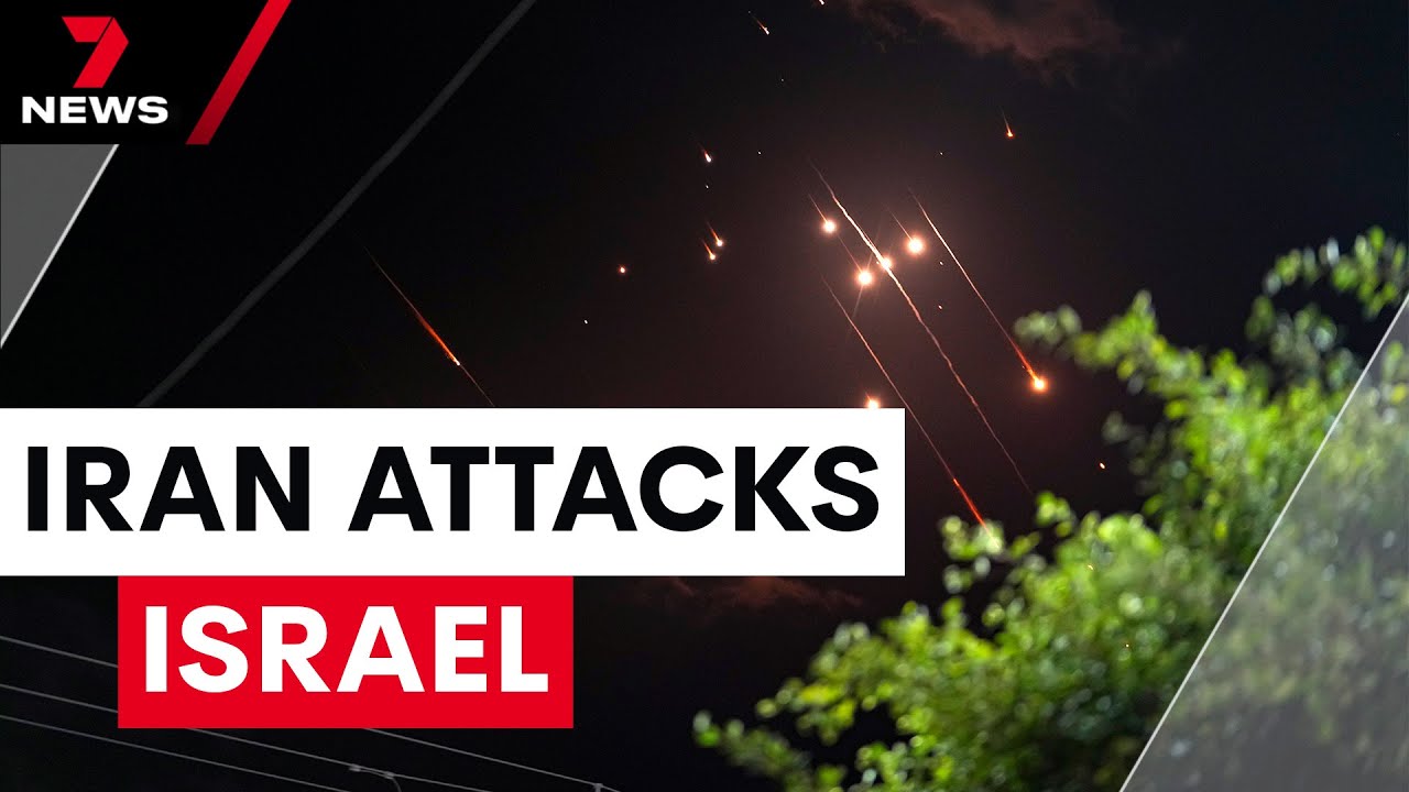 Iran launches ballistic missile attack on Israel | 7NEWS