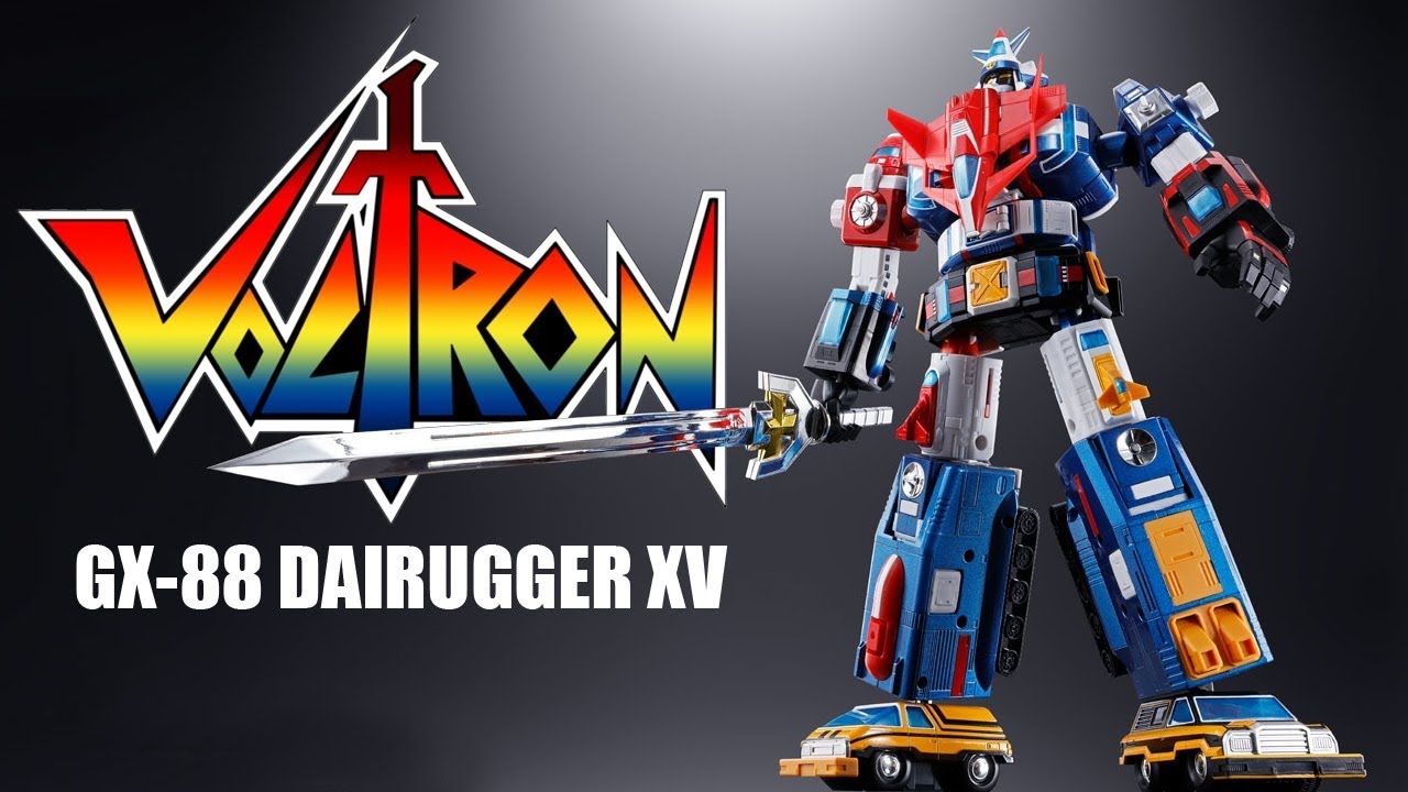 Voltron Dairugger GX-88 Soul of Chogokin diecast robot Review