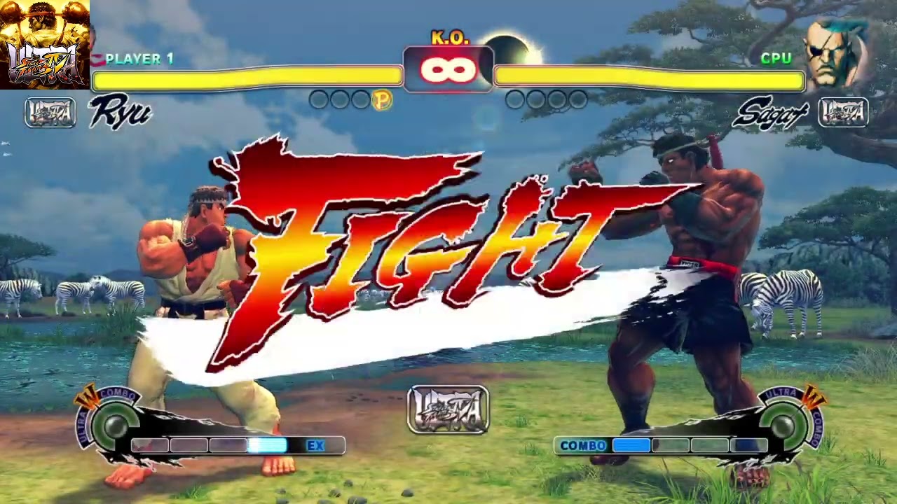 Ryu vs Sagat (Ultra street fighter 4)