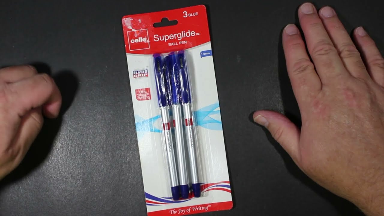 Обзор шариковой ручки Cello Superglide 1,0 мм