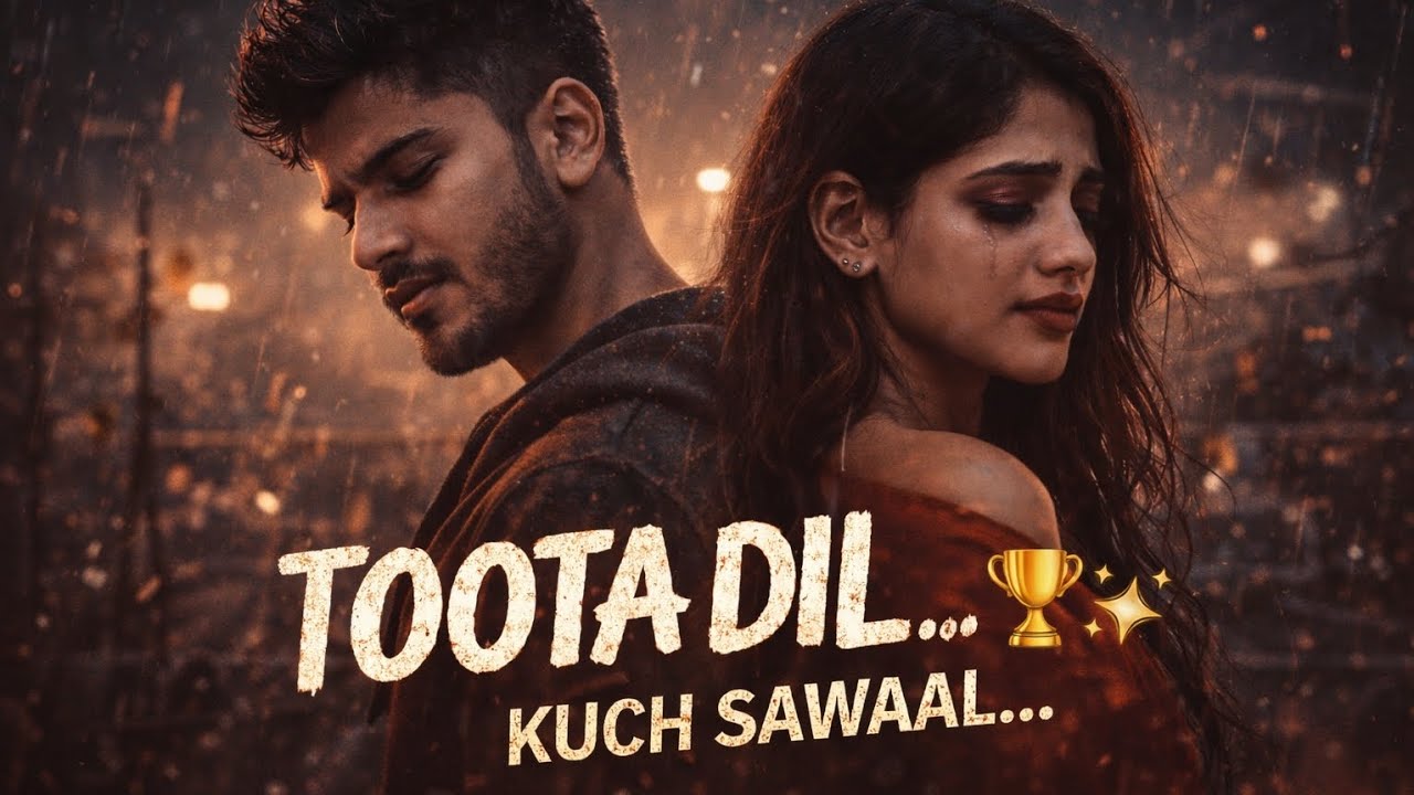 Toota Dil… Kuch Sawaal 🖤 | Dark Heartbreak Rap × Old 70s–80s Bollywood Soul