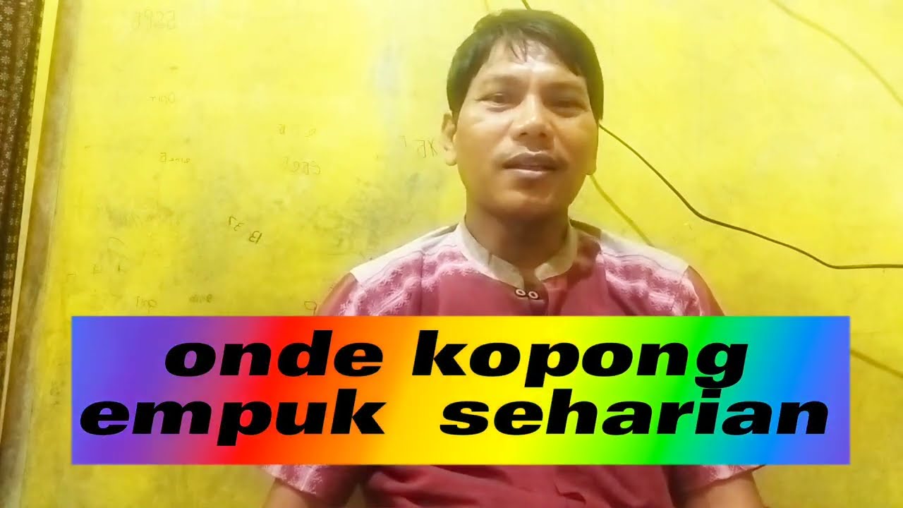 resep onde kopong empuk tahan  lama @mbahmen77