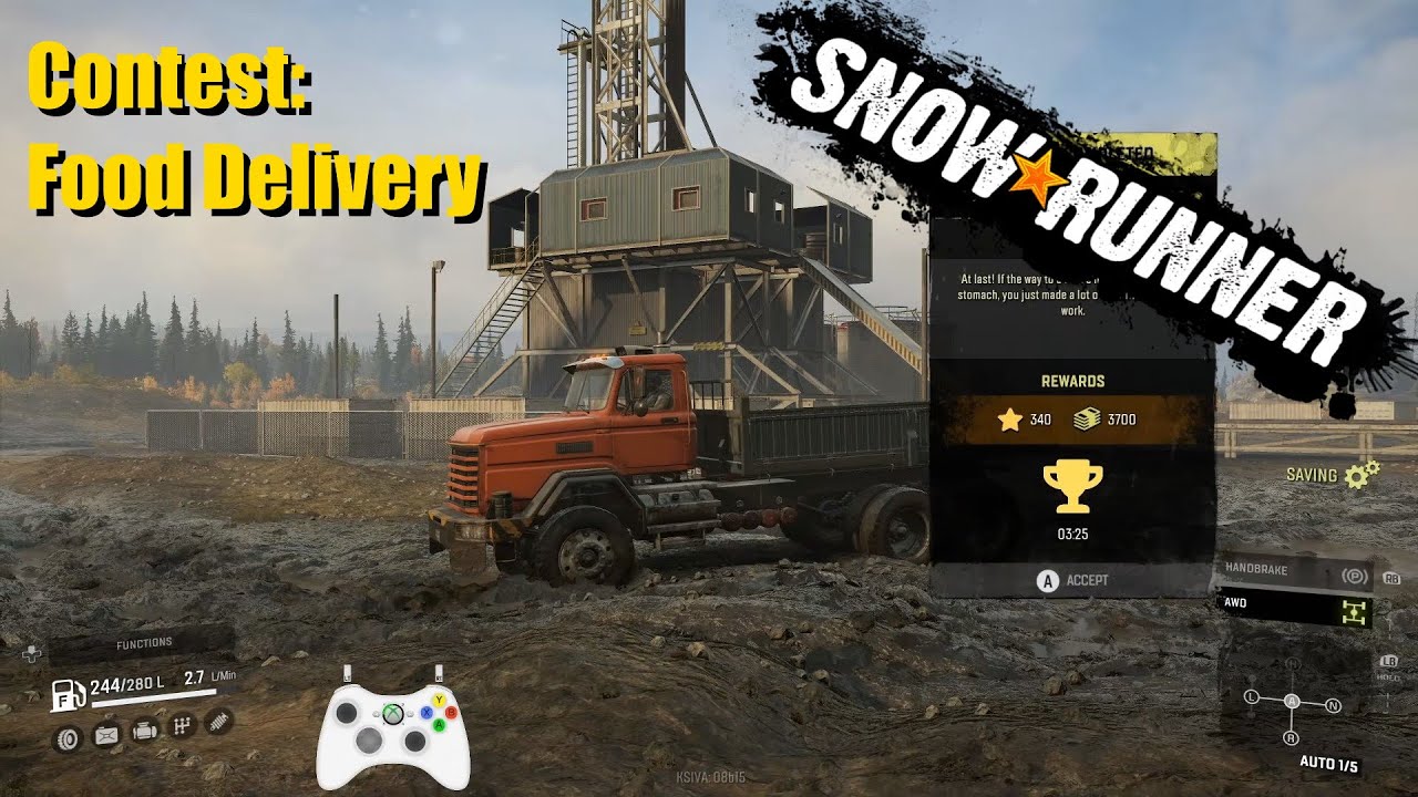 SnowRunner - Contest: Food Delivery