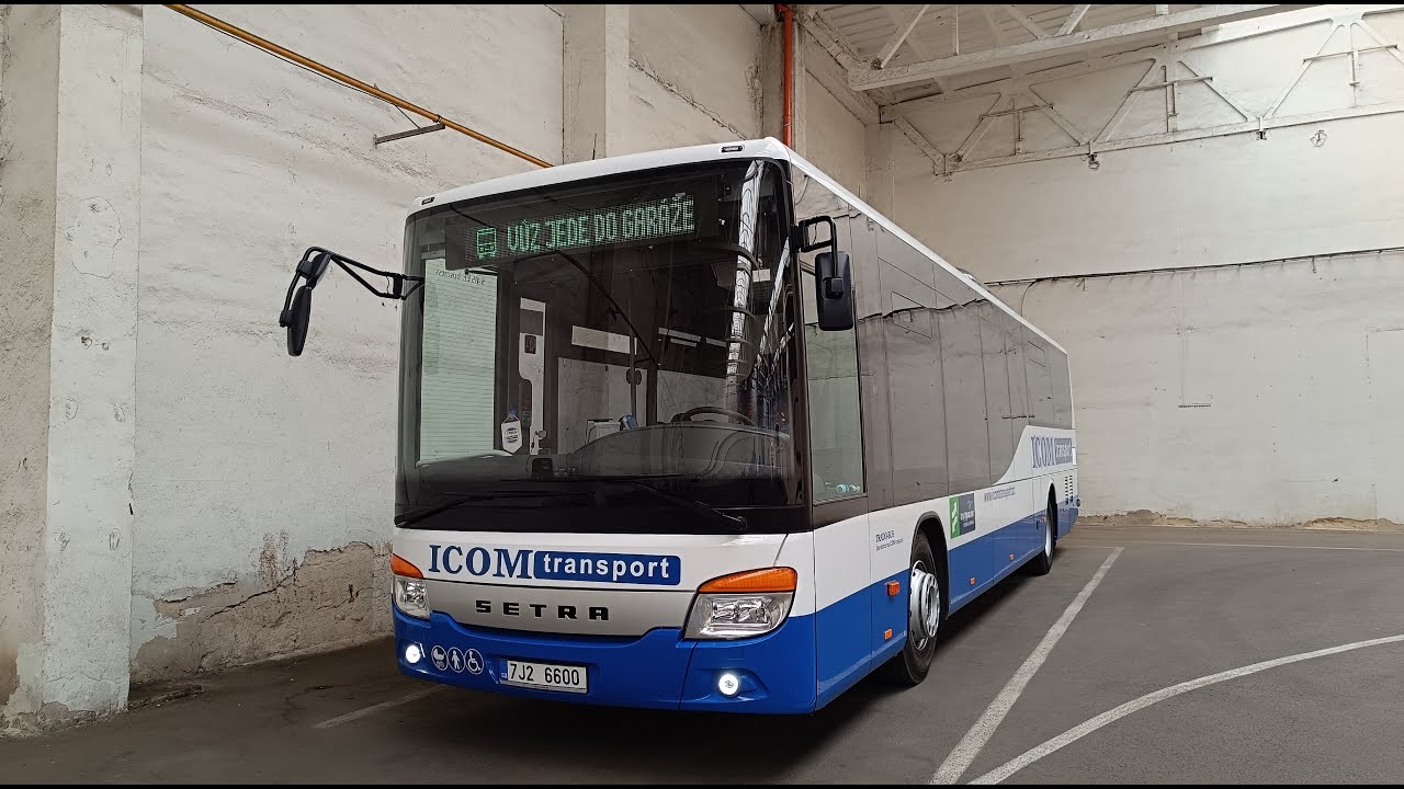 Popis tlač&iacute;tek v autobuse Setra S 415 LE Business