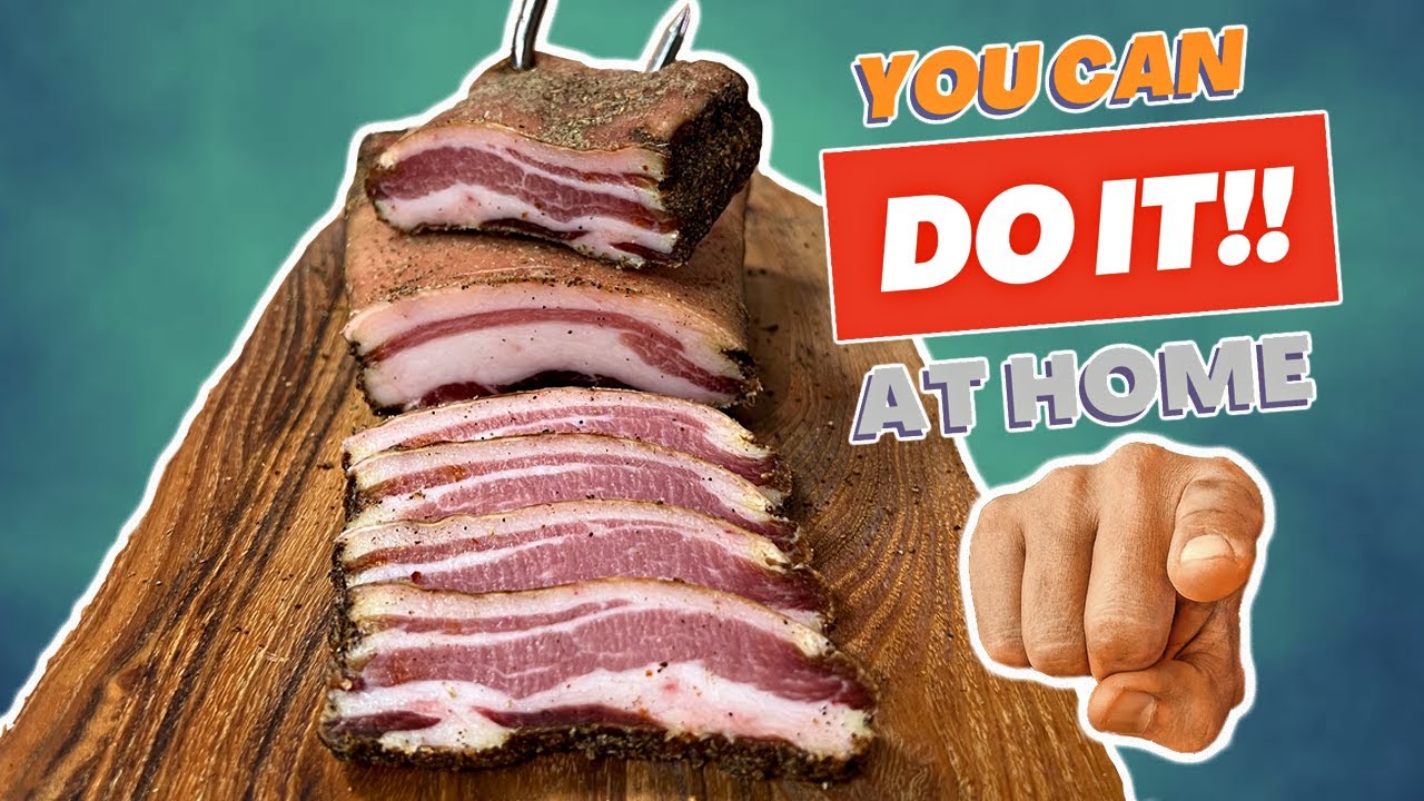 HOW TO MAKE PANCETTA AT HOME | ALBERTO LUZI