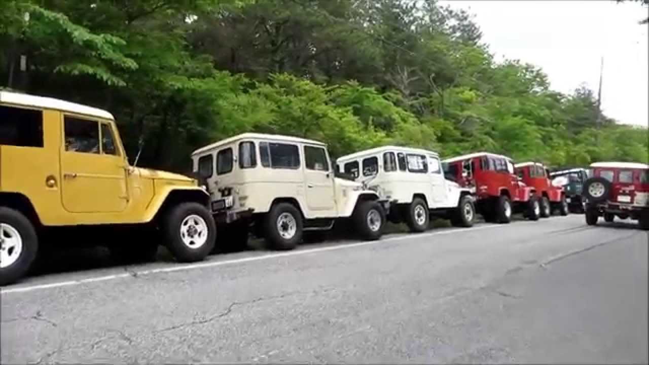 Line Up Land Cruiser 40 Meeting East Japan 2014