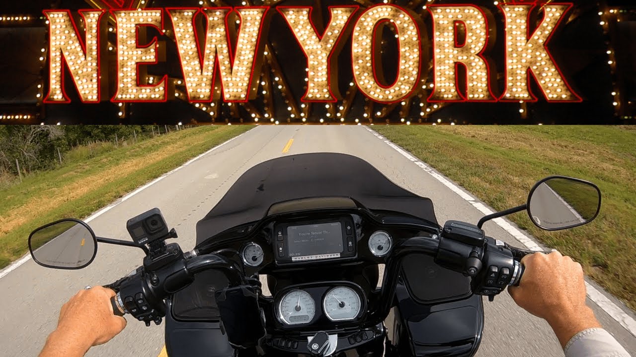 Florida to New York in 2 hours on a Harley??!!