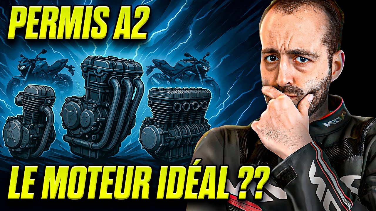 Quelle est la MEILLEURE archi moteur pour un permis A2? MA REPONSE!