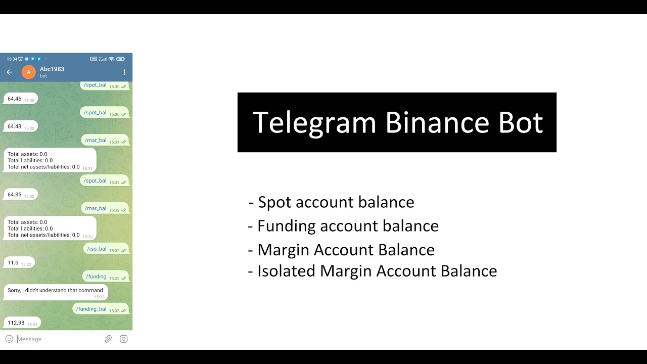 Telegram Binance Bot