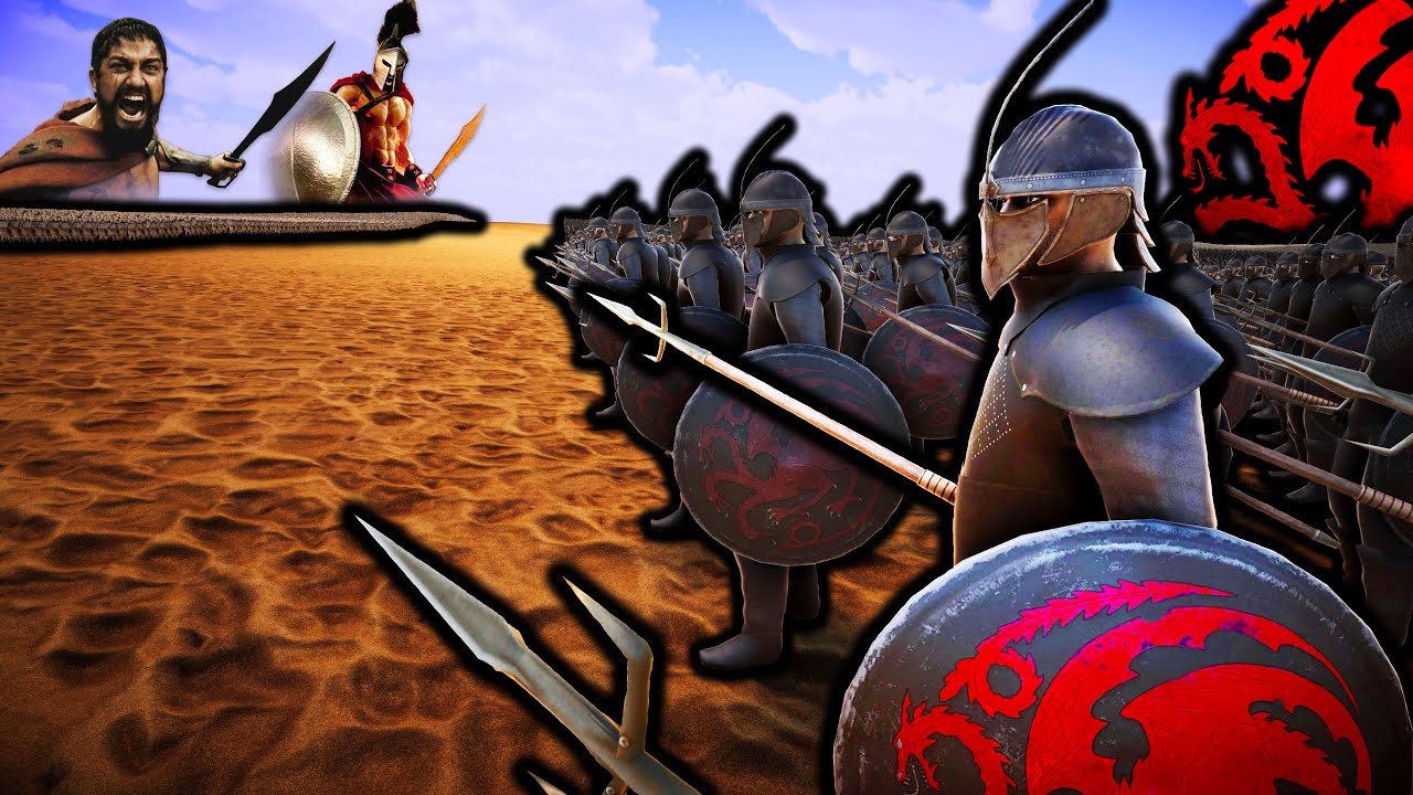 5 MILLION SPARTANS vs 800,000 UNSULLIED | Ultimate Epic Battle Simulator 2