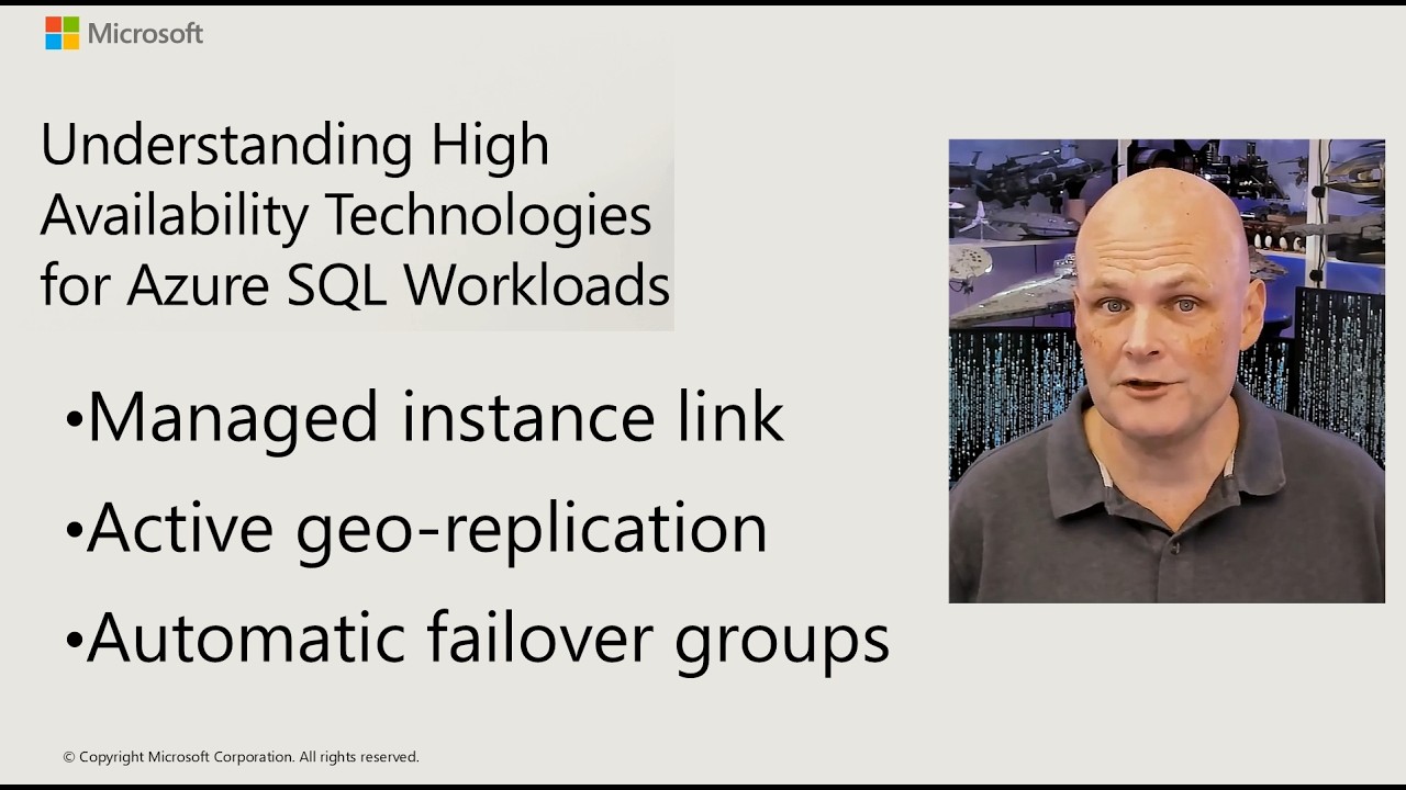 Understanding High Availability Technologies for Azure SQL Workloads