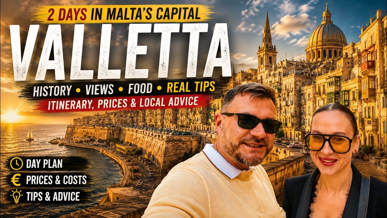 Malta 🇲🇹 &ndash; 2 Days in Valletta 😍(Food, Prices & Tips)