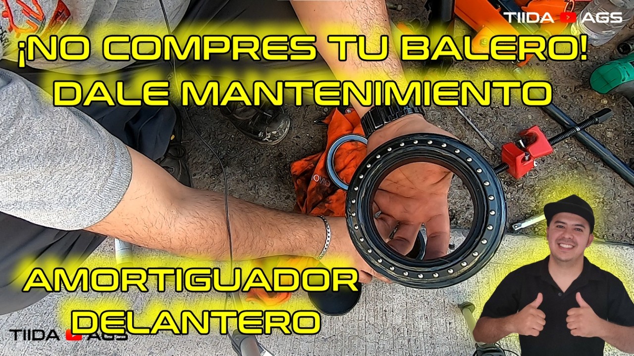 Mantenimiento al balero del amortiguador en Nissan Tiida