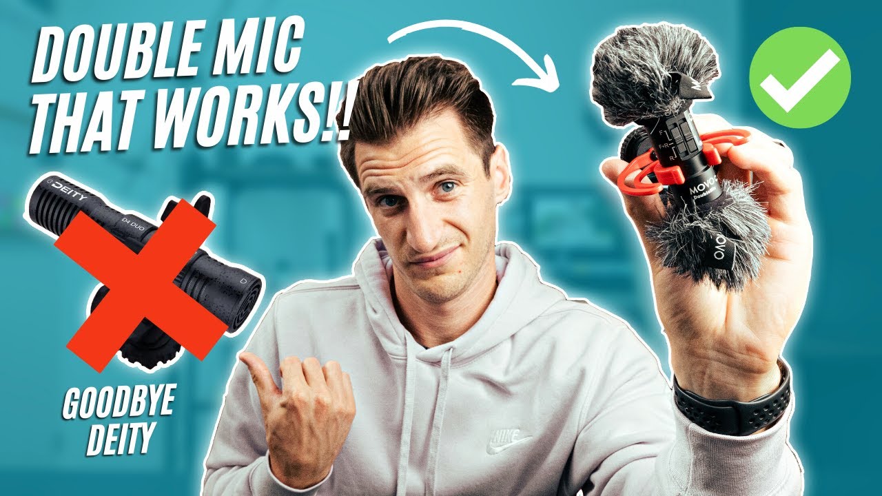 Двойной микрофон, КОТОРЫЙ ДЕЙСТВИТЕЛЬНО РАБОТАЕТ!! | Обзор MOVO Doublemic