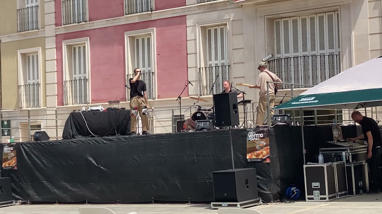 Margarita Quebrada en directo en Aranjuez. Luces