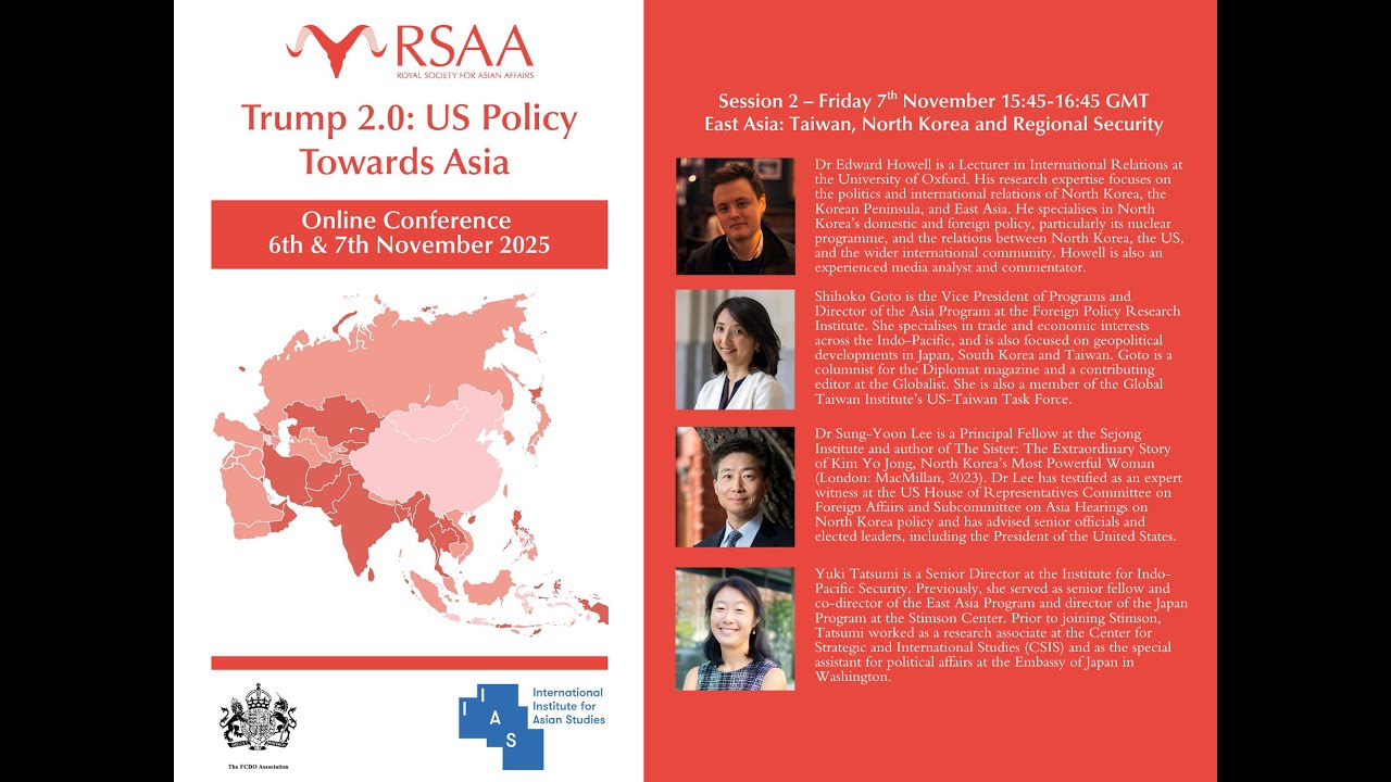 East Asia: Taiwan, North Korea and Regional Security