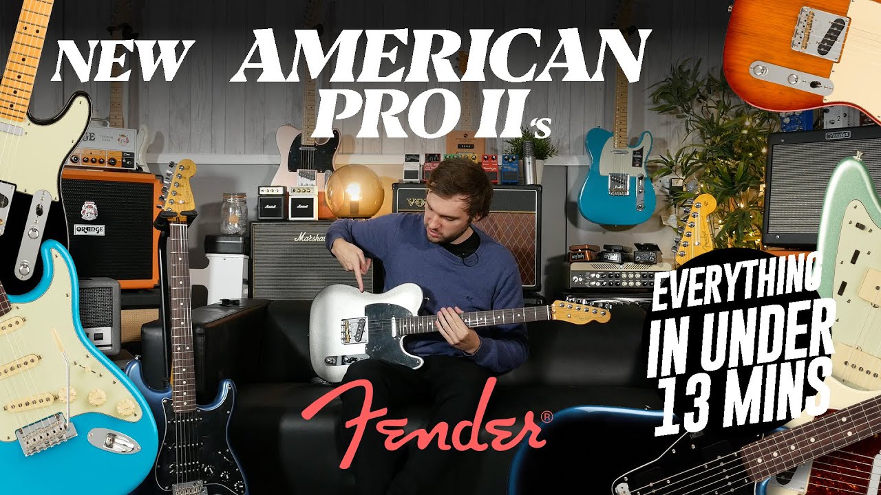 NEW Fender American Professional Series II | Everything in under 13mins | NO FLUFF!