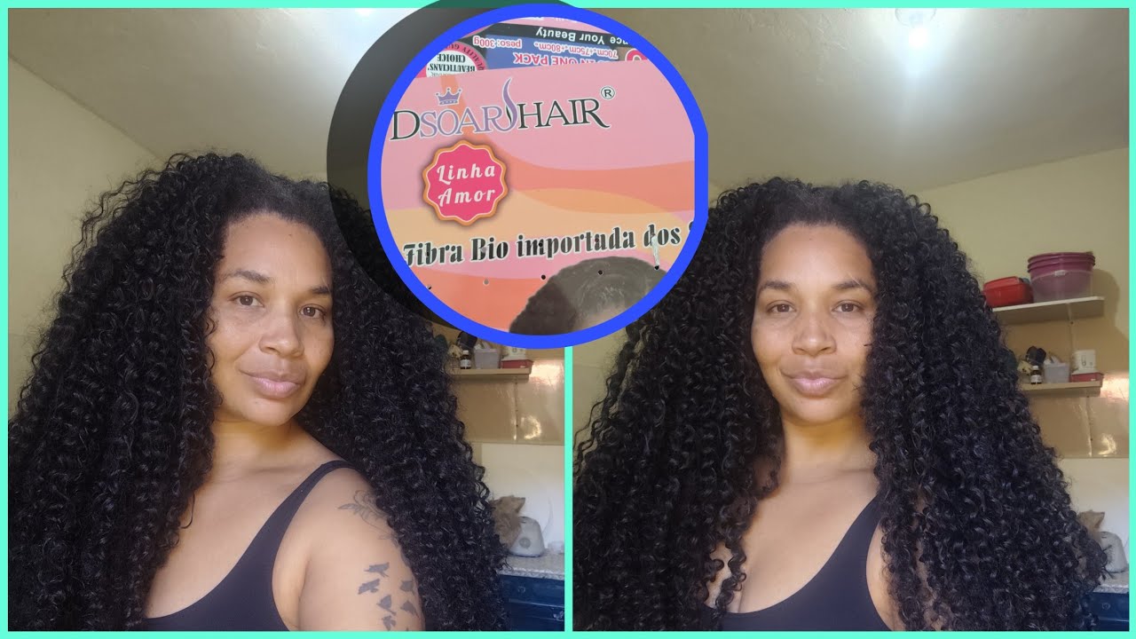 RESENHA DO CABELO ORGÂNICO DA DSOAR HAIR LINHA AMOR 🫶 2 SEMANAS SEM LAVAR E SEM DESEMBARAÇAR 😱