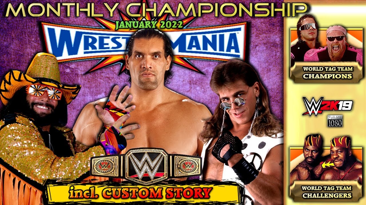 WWE 2K: WRESTLEMANIA [Jan 2022] HBK, Macho Man, Harlem Heat & more ► Monthly Championship