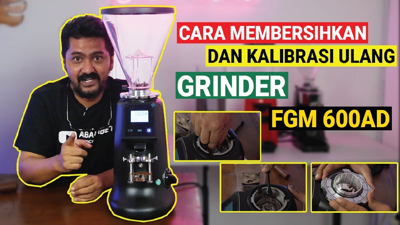 Как очистить и перекалибровать кофемолку Ferrati Ferro FGM 600 AD